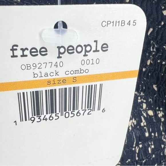 *NEW* Free People Caught up printed slip dress size S - Picture 12 of 14